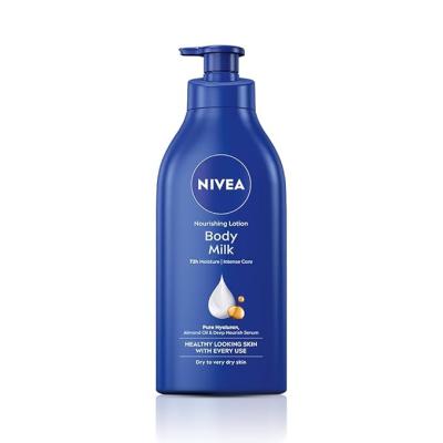 Nivea Body Lotion For Very Dry Skin, Nourishing Body Milk With 2X Almond Oil 72 H Moisturization, For Men & Women, 600 ml