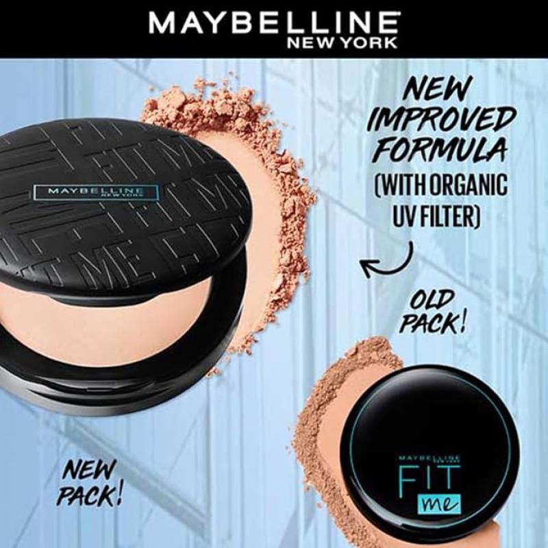 Maybelline New York Fit Me Compact Powder Matte + Poreless 128 Warm Nude 6g