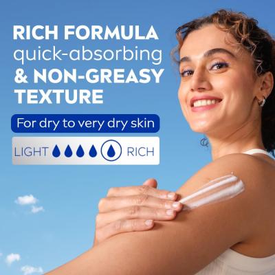 Nivea Body Lotion For Very Dry Skin, Nourishing Body Milk With 2X Almond Oil 72 H Moisturization, For Men & Women, 600 ml