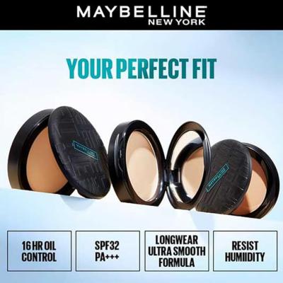 Maybelline New York Fit Me Compact Powder Matte + Poreless 128 Warm Nude 6g