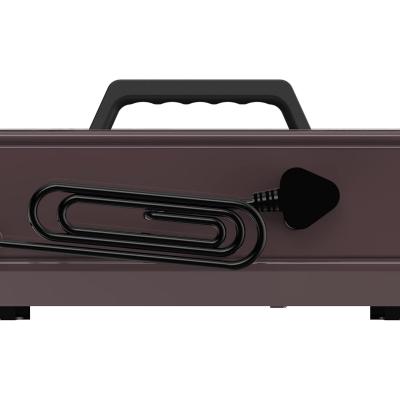 Crompton Insta Airohot 2000W heat convector with adjustable Thermostats Plastic body ISI Approved, Maroon, Standard