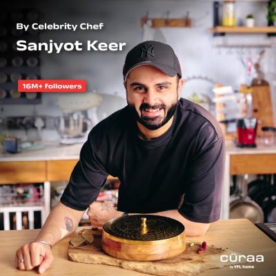 CÜRAA by YFL home Spice Box for Kitchen with Spoon (Acacia Wood, 7 Detachable containers, 120 ML) | Masala box for Kitchen | Spice Storage Container | Stylish Masala Dani for gift