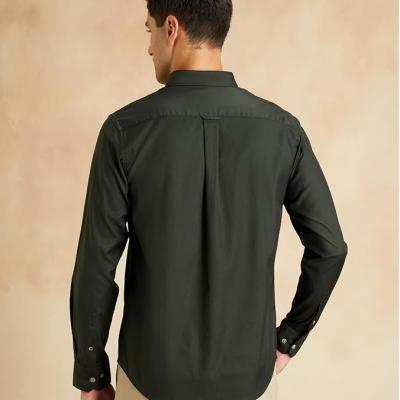 Symbol Premium Men's Stylish Solid All Day Fresh Buttondown Casual Shirt - Regular Fit | Plain | Full Sleeve | Cotton Semi Formal Wear (Available in Plus Size & Combo Pack)