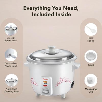 Prestige PRWO 1.8 Liters Red Colour Rice Cooker